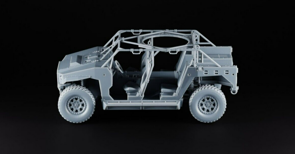 POLARIS Dagor A1 - 1/87 - Military Model - 3D Print - Special Forces Maquette