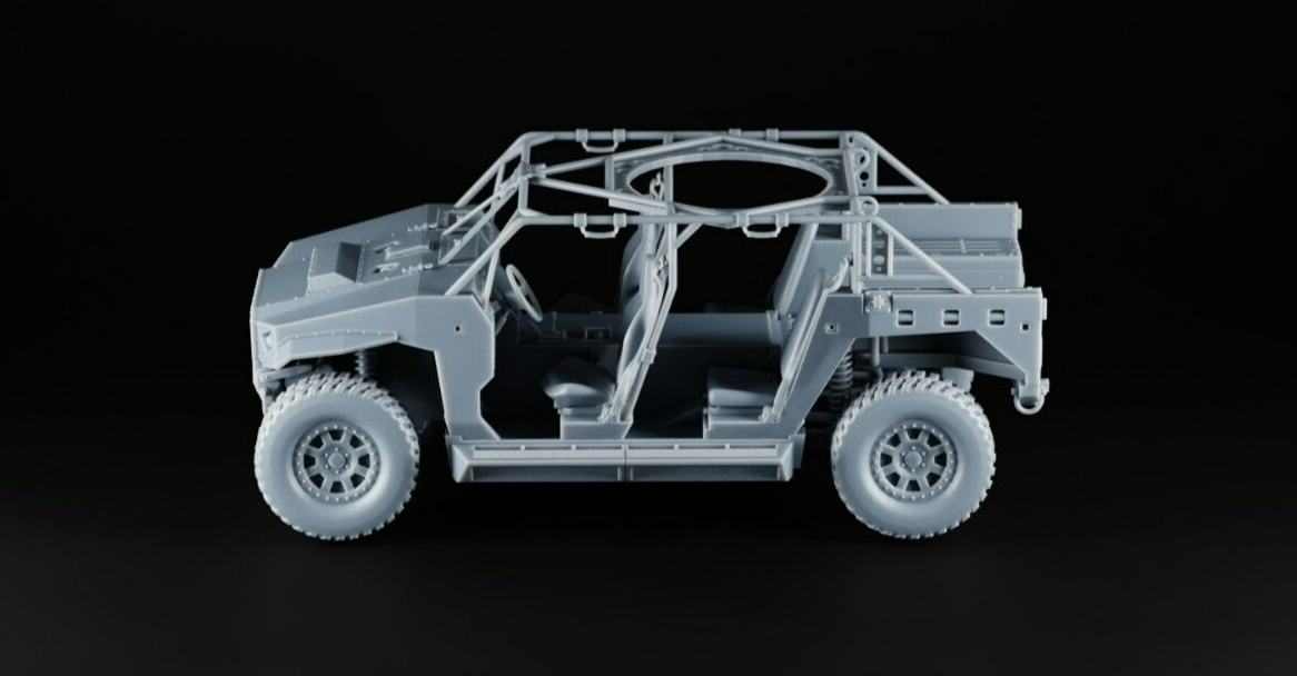 POLARIS Dagor A1 - 1/87 - Military Model - 3D Print - Special Forces Maquette