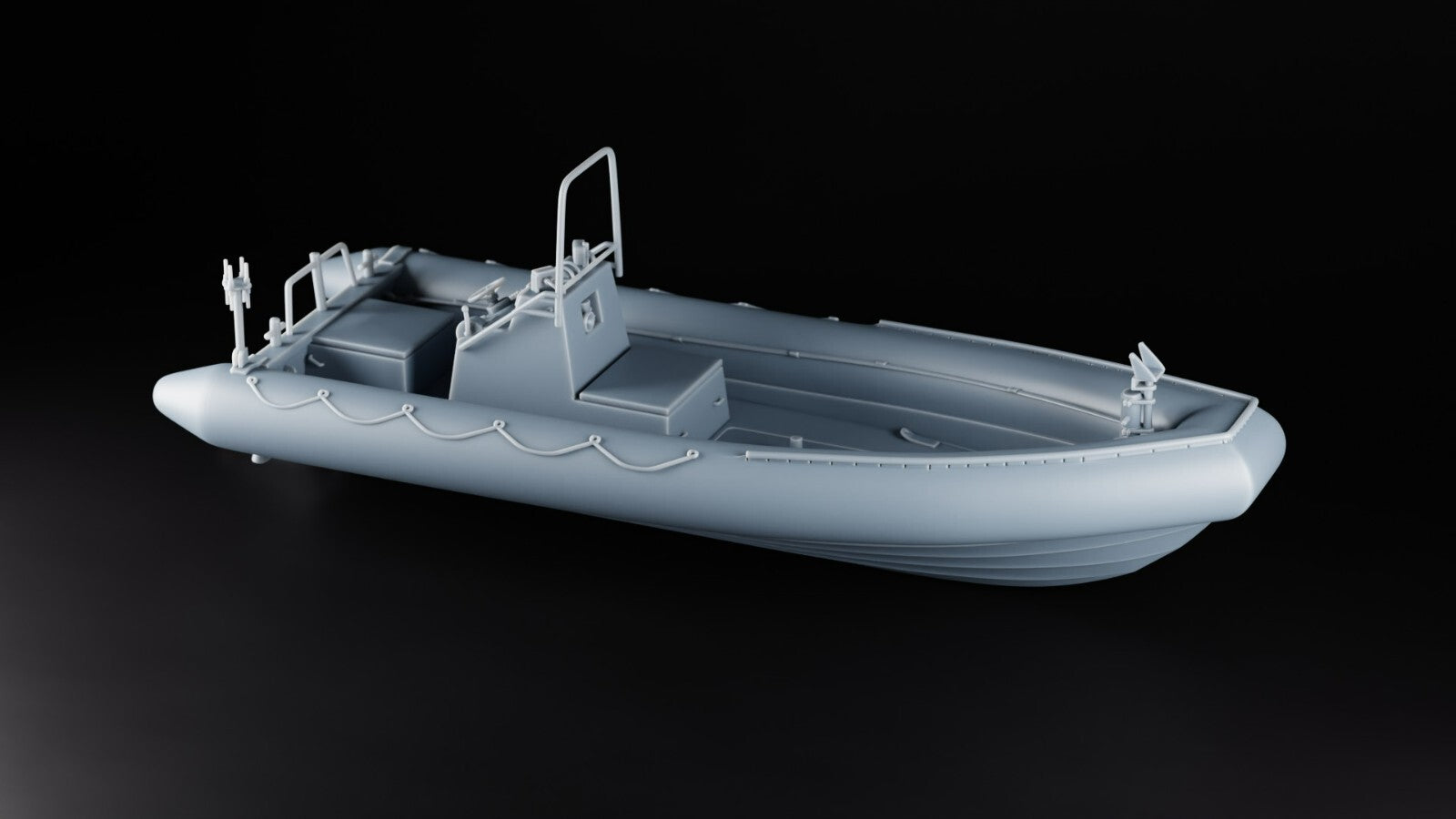 Navy SEALs Commando Boat - 1/35 Scale - Modern Special Forces - 3D Printed