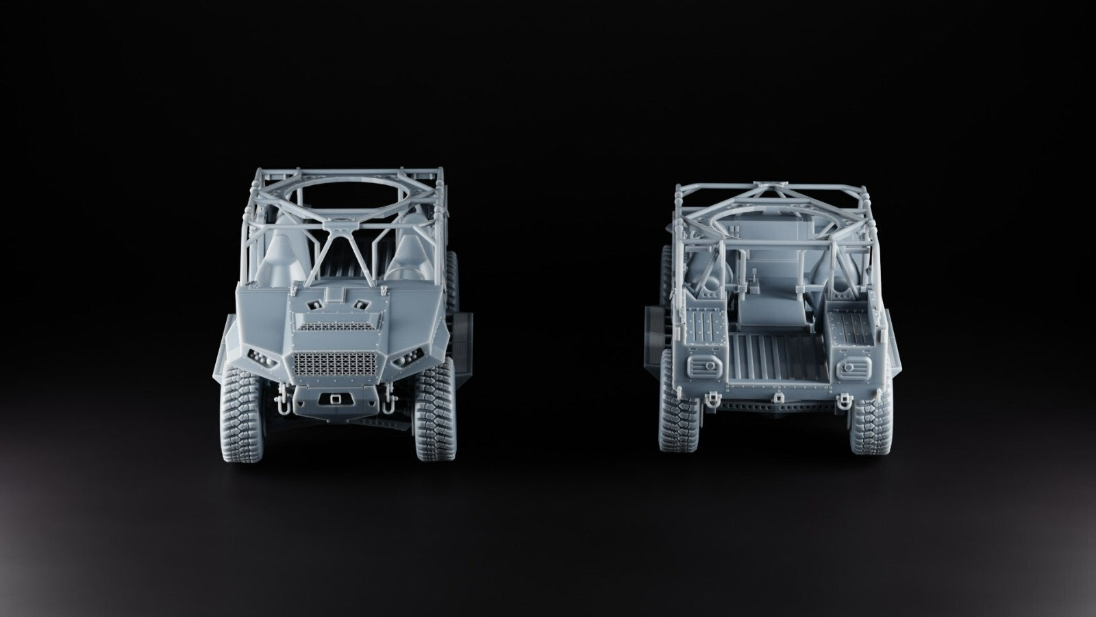 POLARIS Dagor A1 - 1/87 - Military Model - 3D Print - Special Forces Maquette