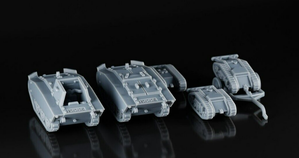 Goliath Springer - 1/56 - WW2 Military Model - 3D Printed Resin