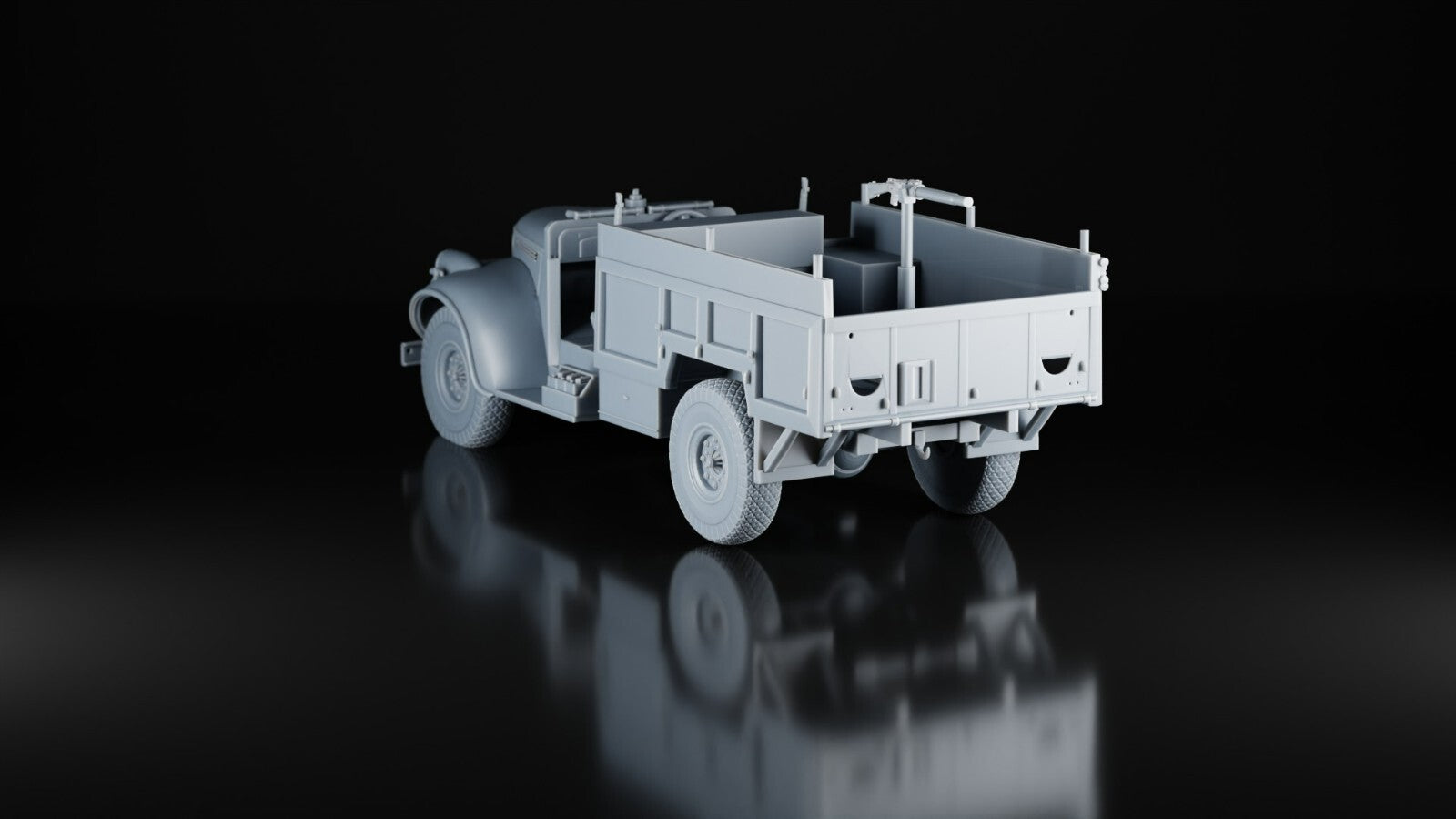 Chevrolet 30 cwt L.R.D.G. 1:43 1:48 1:72 1:87 3d  Modern Warfare/Games