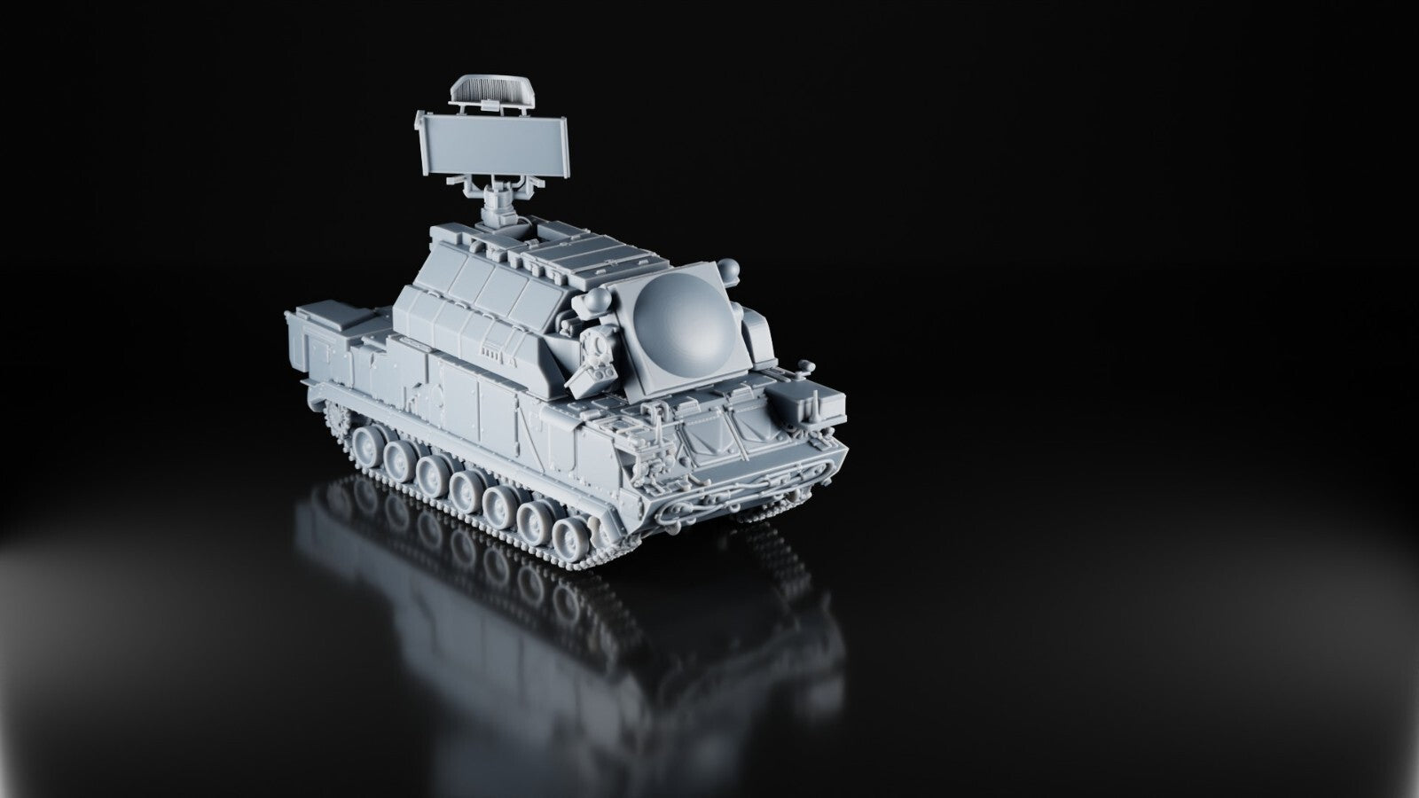 9K330 Tor-M1 SA-15 Gauntlet - 1/87 - SAM System - 3D Printed - Resin Model