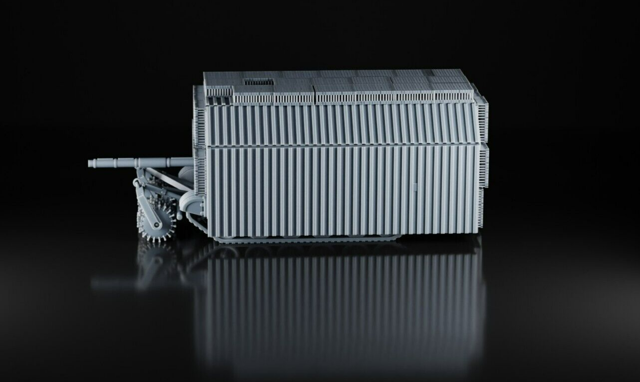 1:72 T72 TURTLE TANK russian