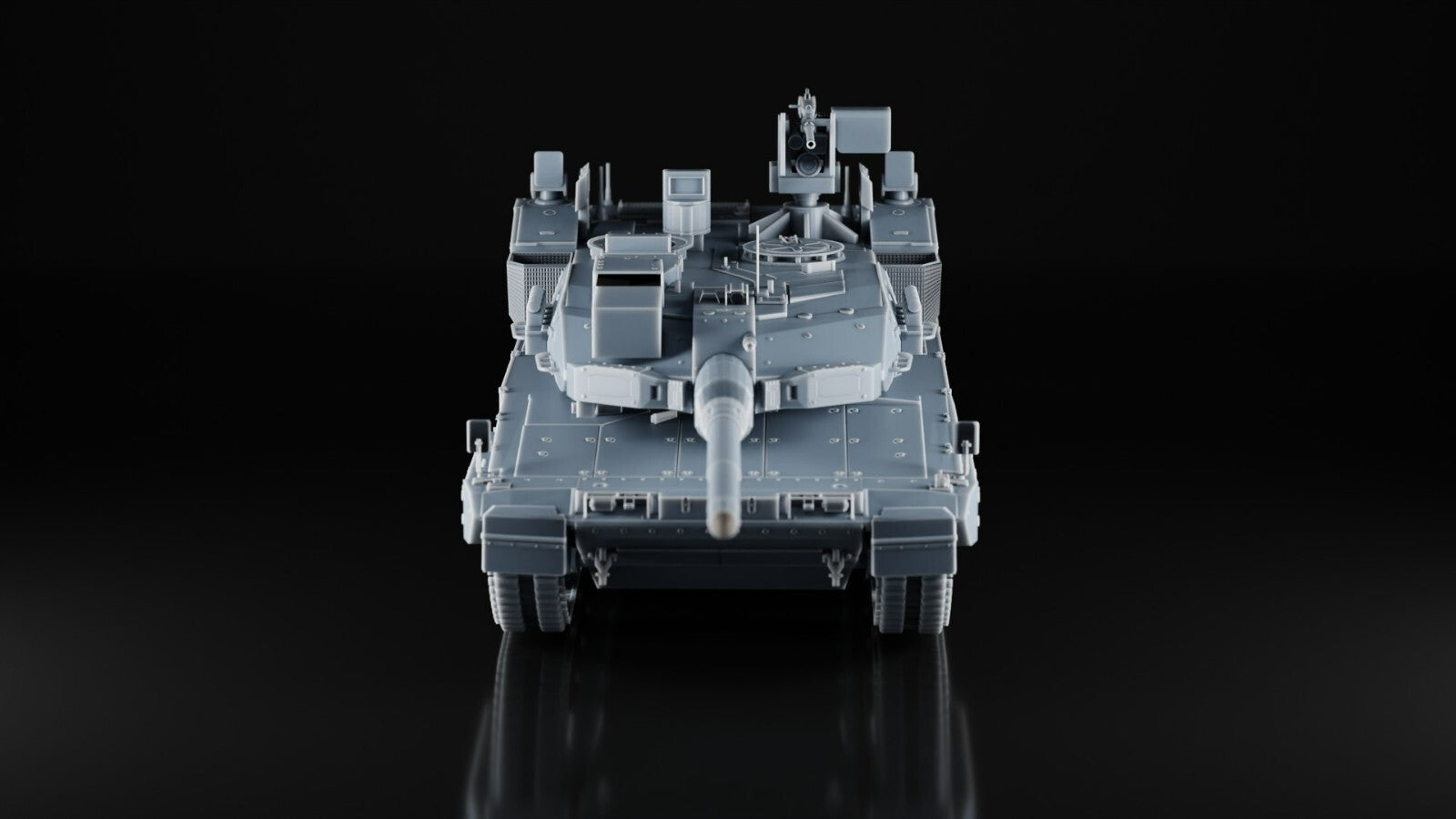 Leopard 2A8 - 1/87 - Modern German MBT - 3D Model - Resin Print