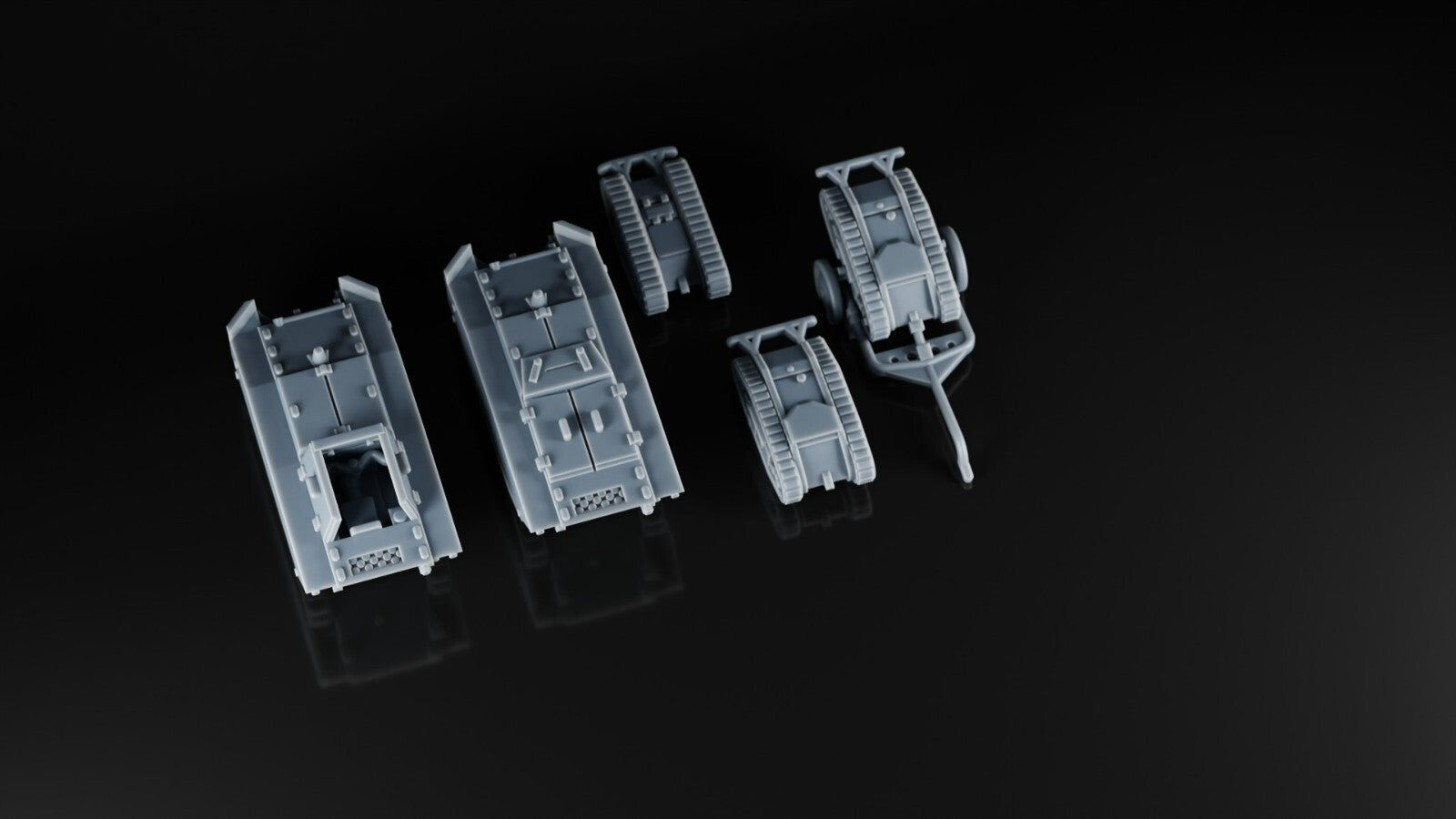 Goliath Springer - 1/56 - WW2 Military Model - 3D Printed Resin