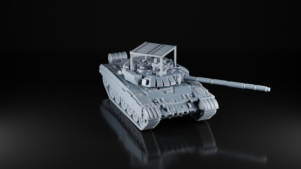 T 72 B3 Tank - 1/48 - Russian Army MBT with Anti-Javelin Cage - 3D Resin Model