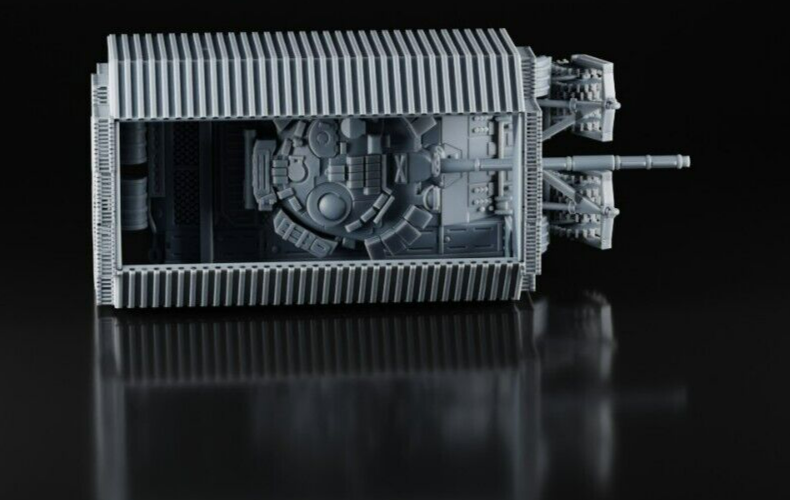 1:87 T72 TURTLE TANK russian