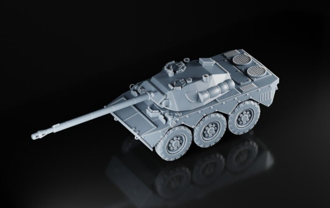AMX 10 RC Tank   1:72, 1:87, 1:100, 1:43, 1:48, 1:50, 1:60 3d Print
