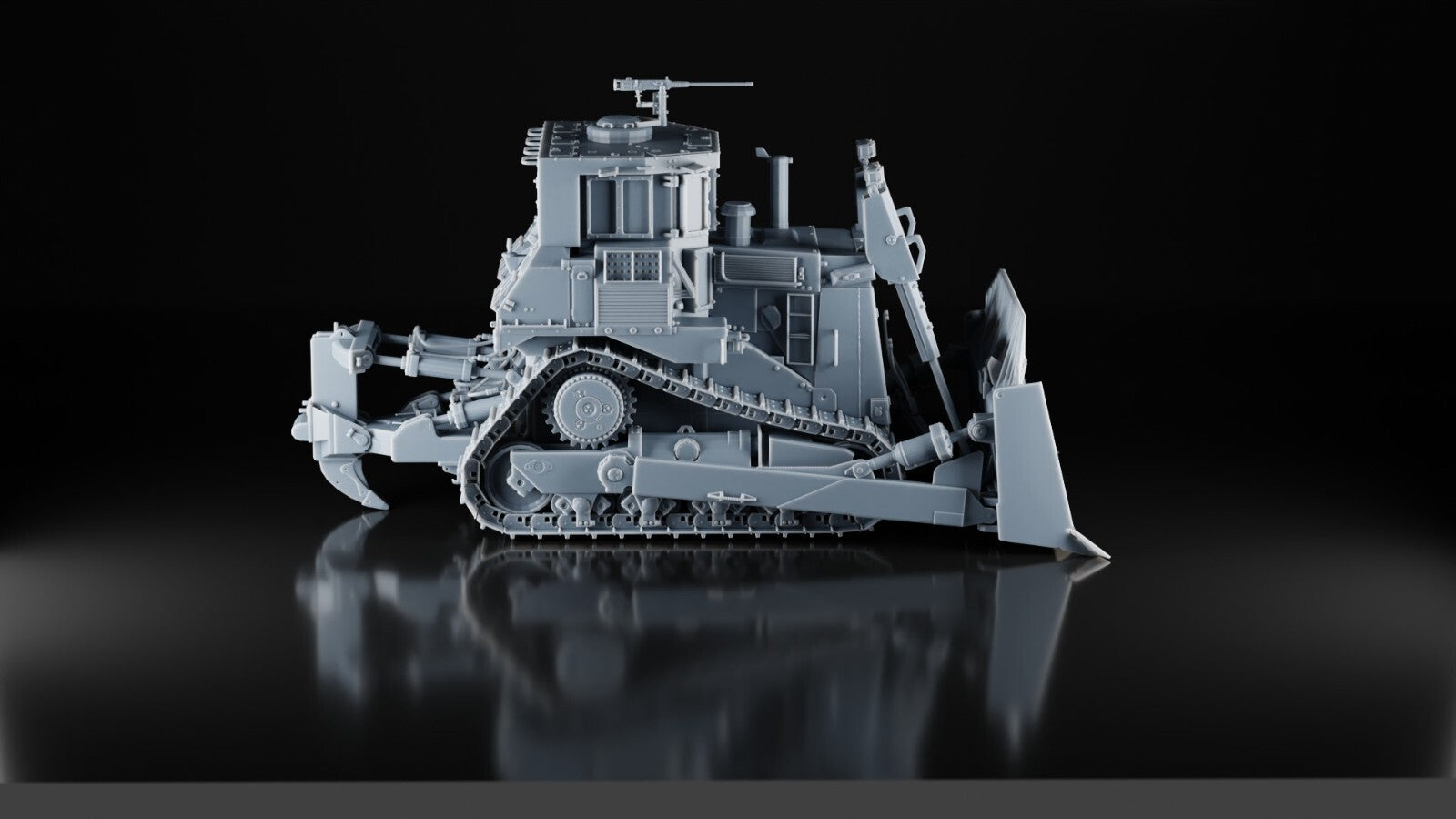 1:48  Dozer D9 Caterpillar armored bulldozer tsahal usmc