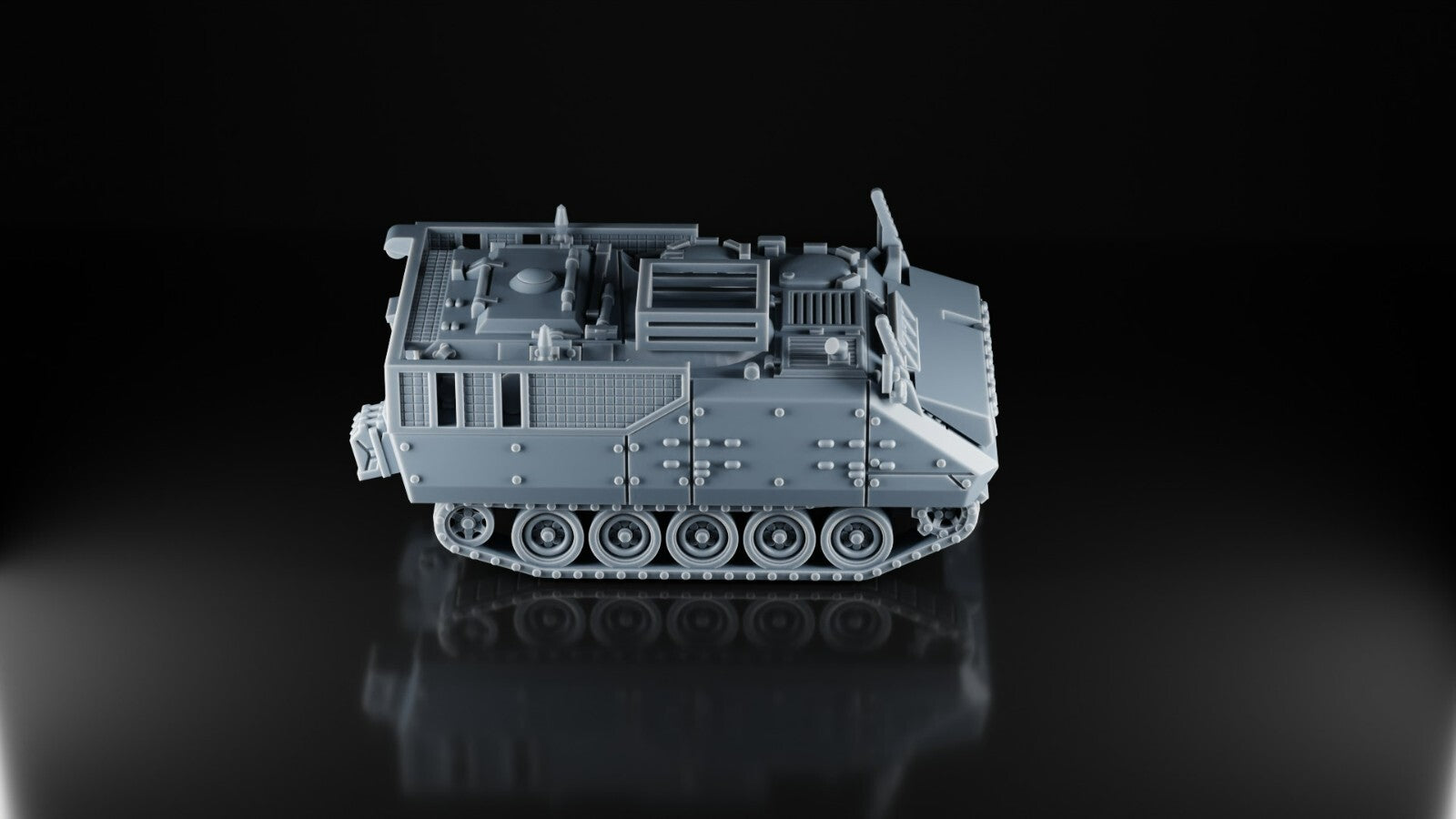 YPR Ambulance - 1/72 - Modern Dutch Armored Vehicle - 3D Model - Resin Print