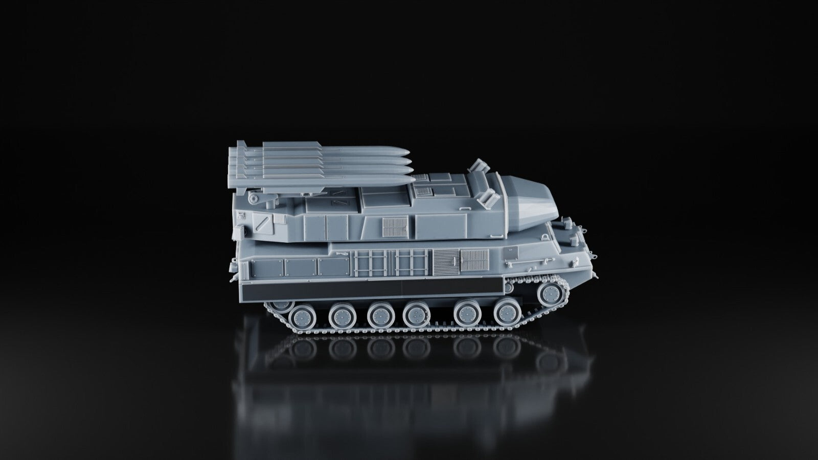 SA-11 BUK 9K37 Gadfly - 1/72 Scale - Russian SAM - 3D Printed - Military Model