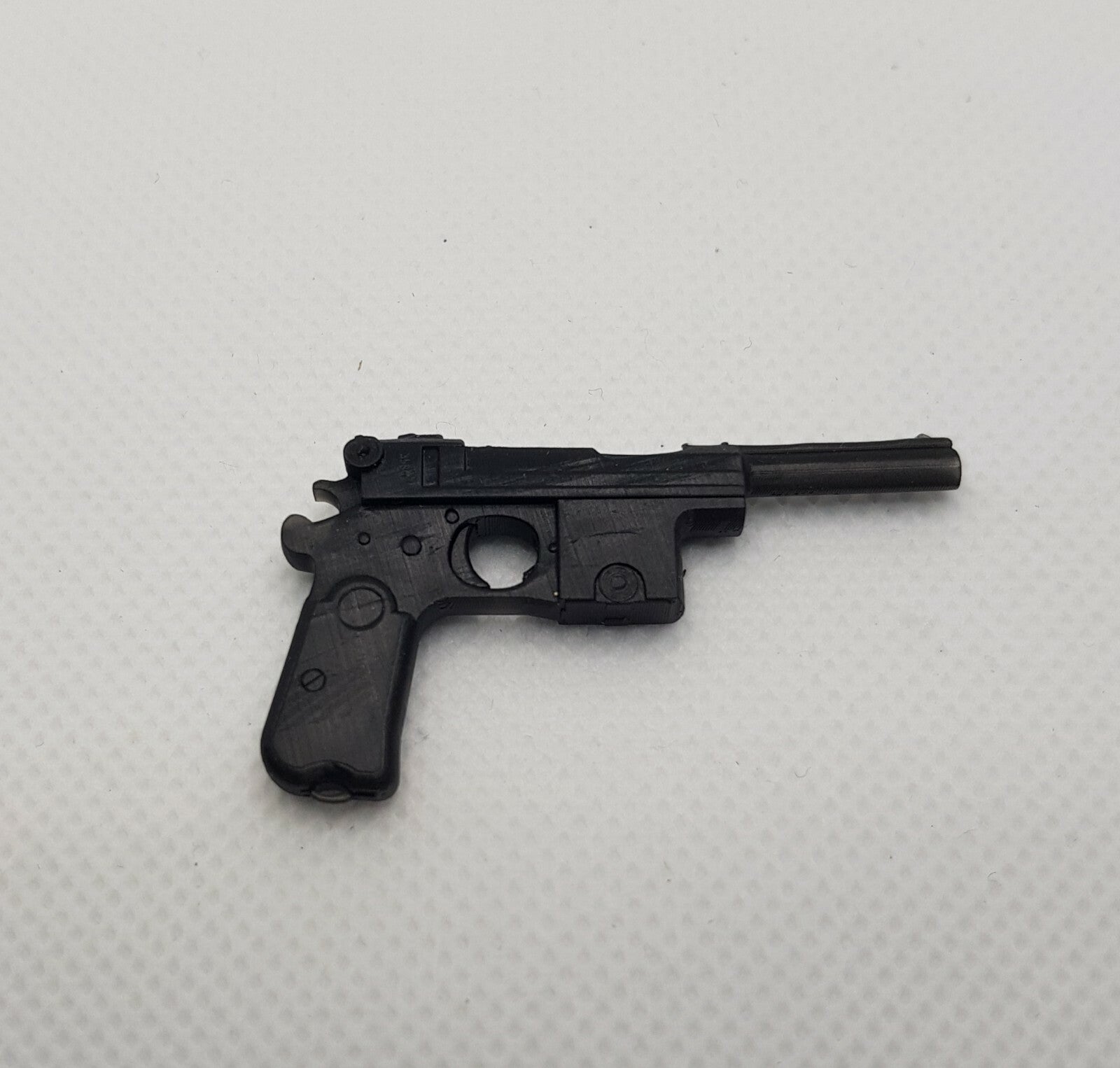 Bergmann Bayard - 1/6 Scale - WWI Pistol - 3D Printed - Resin - For 12" Action