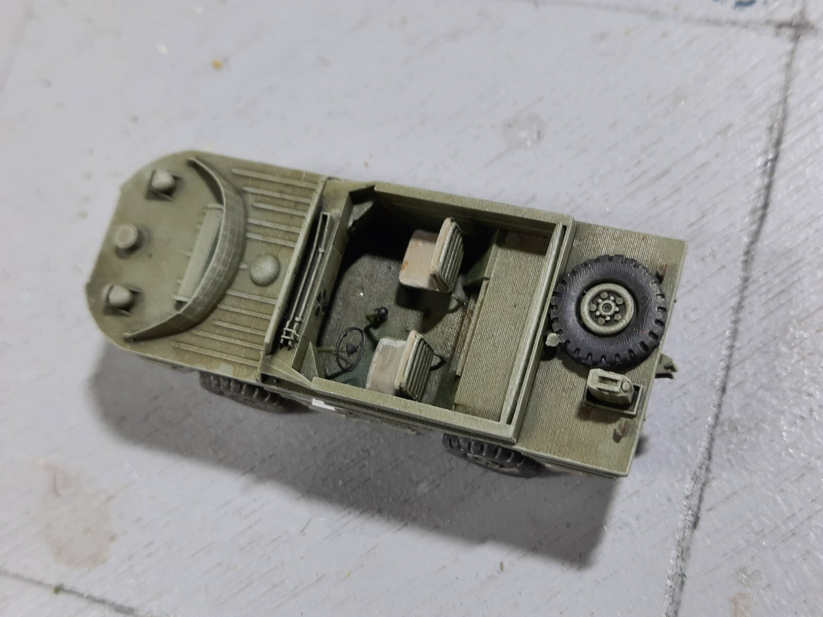 1:72 WW2 US  FORD  GPA  amphibious jeep