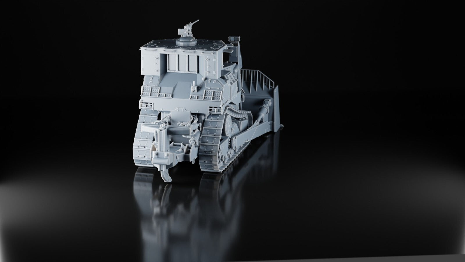 1:48  Dozer D9 Caterpillar armored bulldozer tsahal usmc