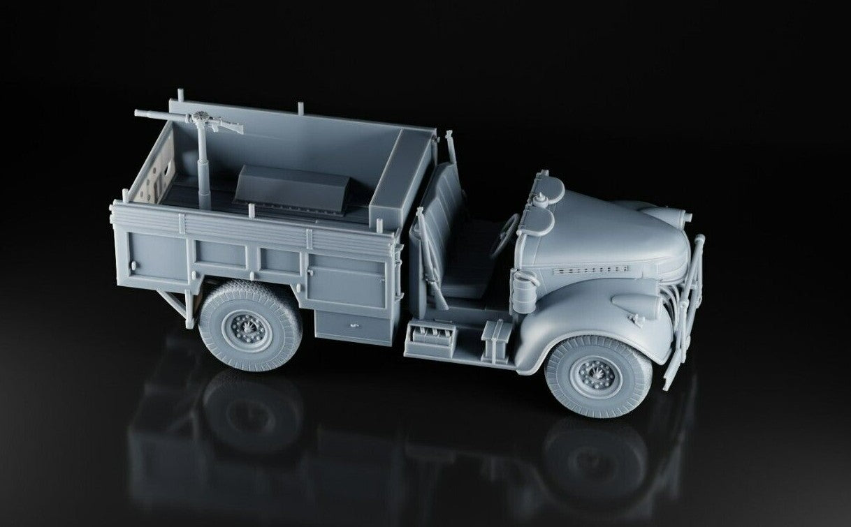 Chevrolet 30 cwt L.R.D.G. 1:43 1:48 1:72 1:87 3d  Modern Warfare/Games