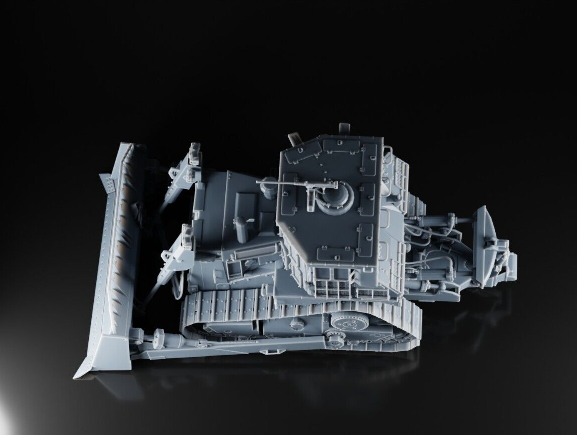 1:48  Dozer D9 Caterpillar armored bulldozer tsahal usmc