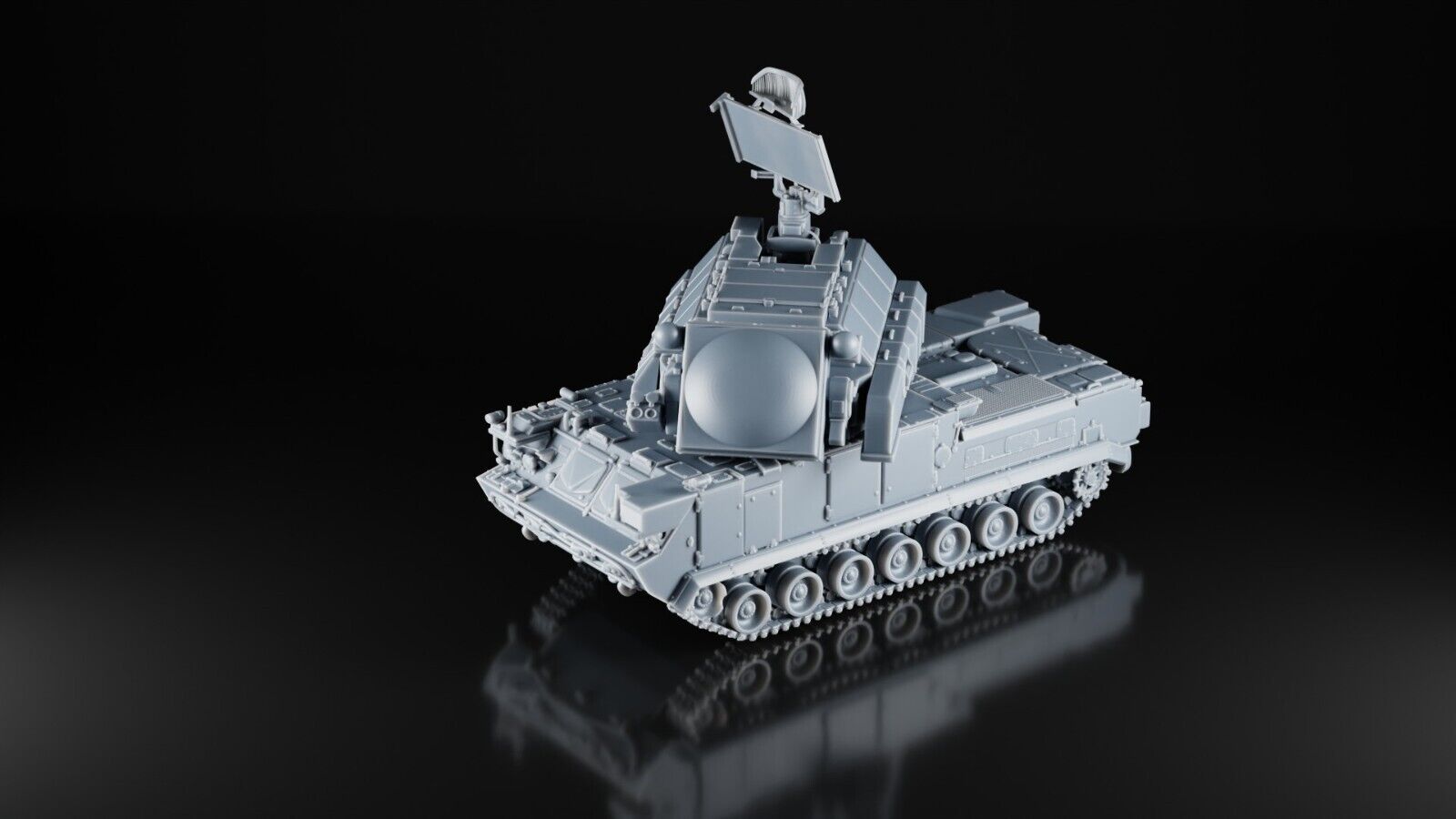 9K330 Tor-M1 SA-15 Gauntlet - 1/87 - SAM System - 3D Printed - Resin Model