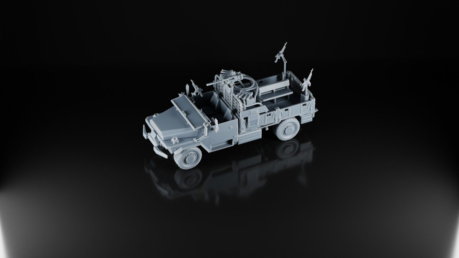 ACMAT VLRA France - 1/48 - Modern Military Model - 3D Printed Resin