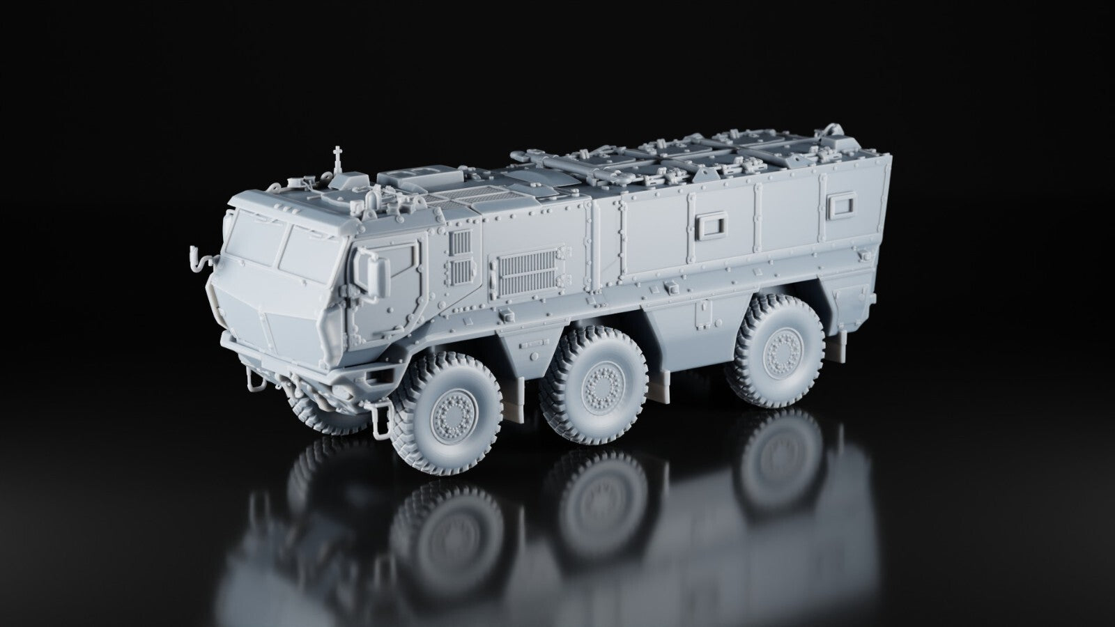 KAMAZ Typhoon - 1/48 - Russian Army - Military Model - 3D Printed Resin